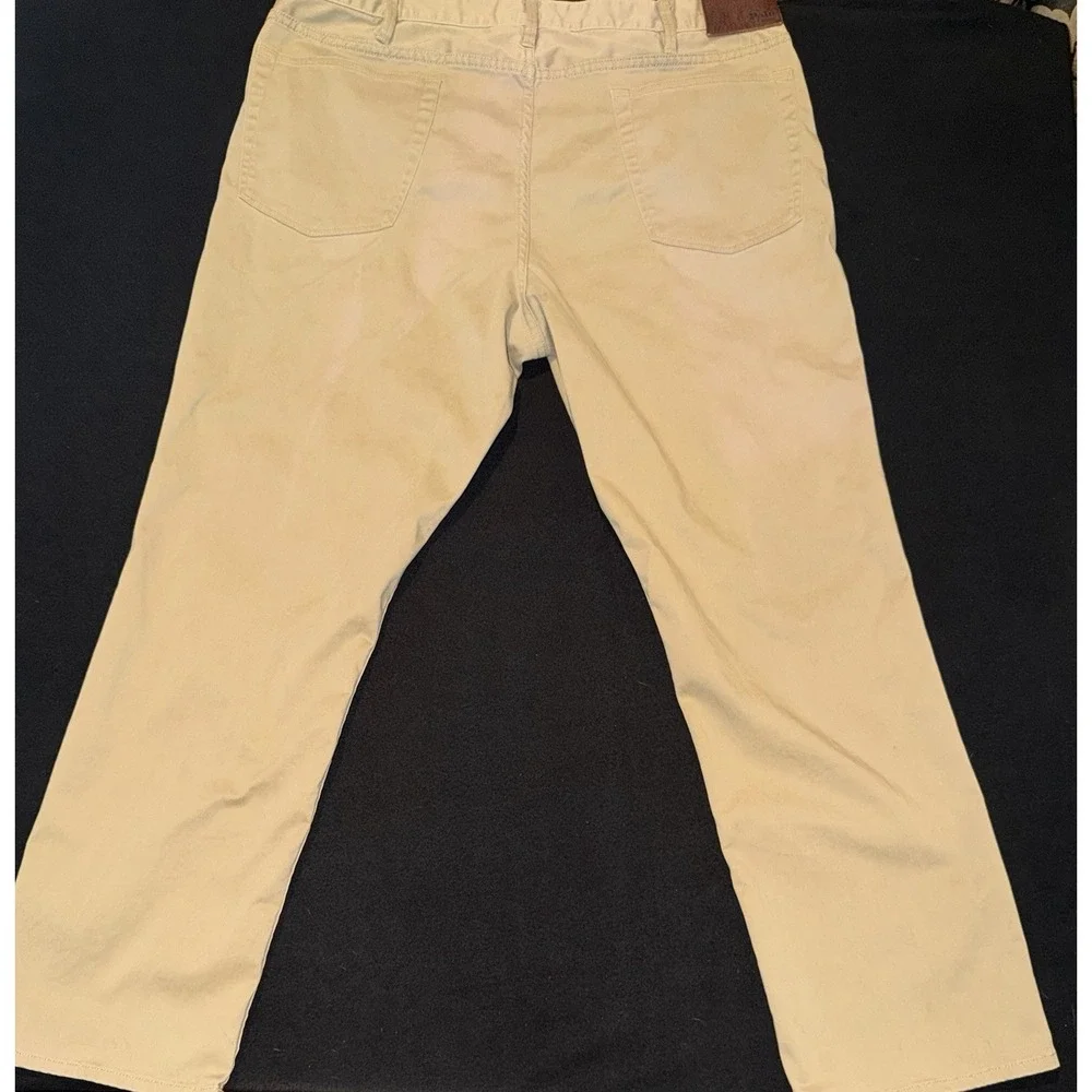 Polo Ralph Lauren Jeans Khaki Straight Medium Wash Mens 38x30